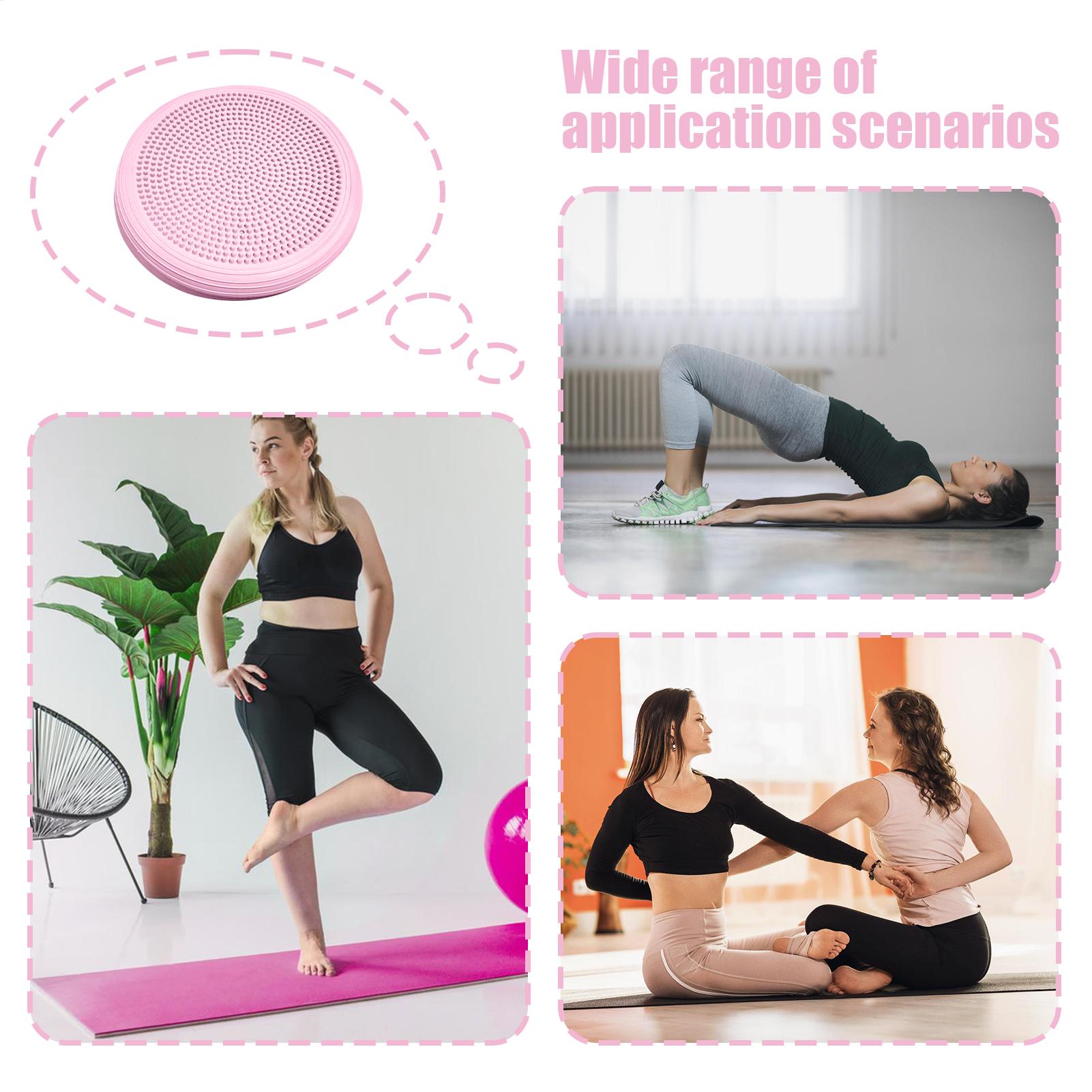 เบาะนวดแบบเป่าลมทรงกลมกันลื่น  - Exercise Disc Inflatable บทวิจารณ์และราคา
