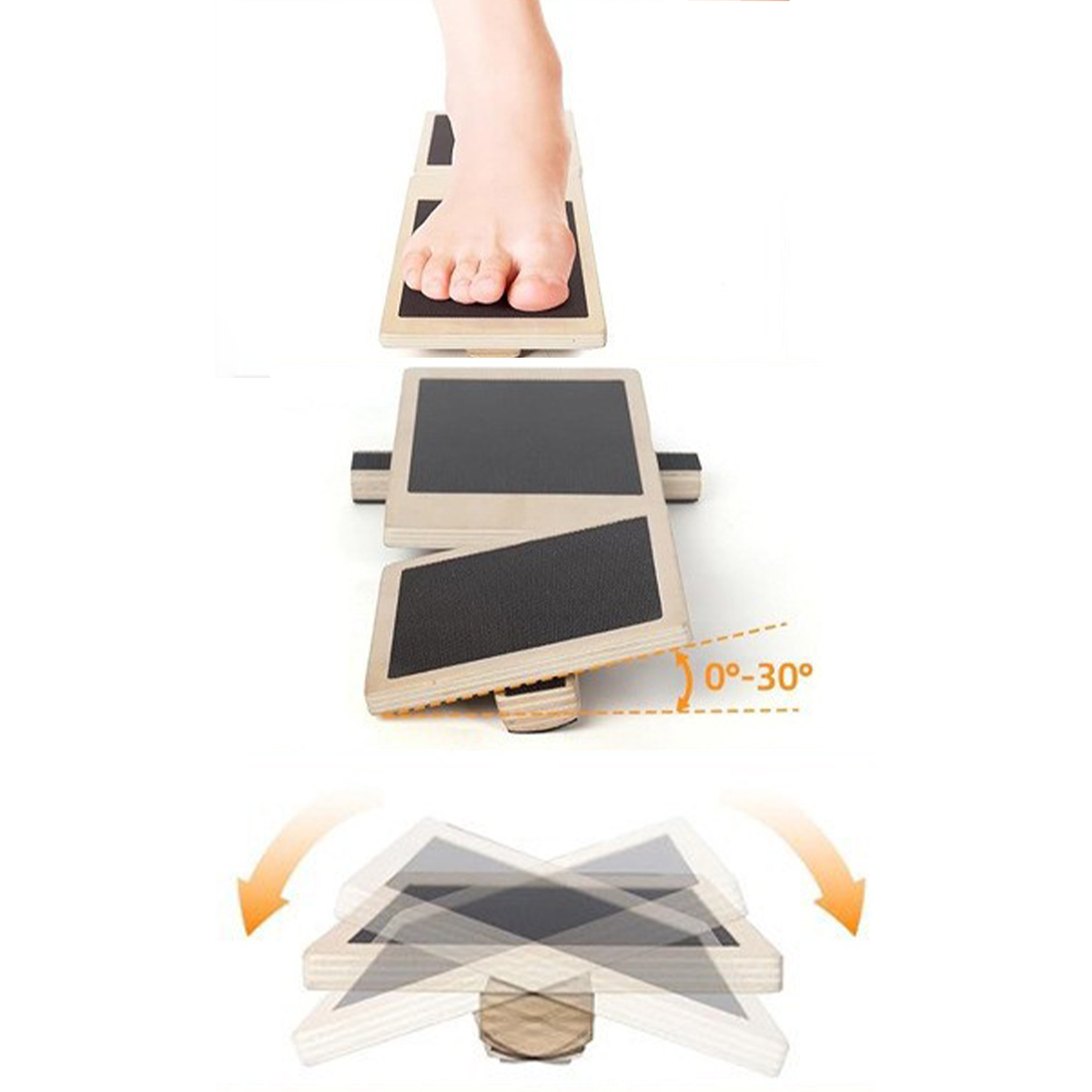 กระดานทรงตัวข้างเดียว Skyhope- - Pilates Yoga Board บทวิจารณ์และราคา